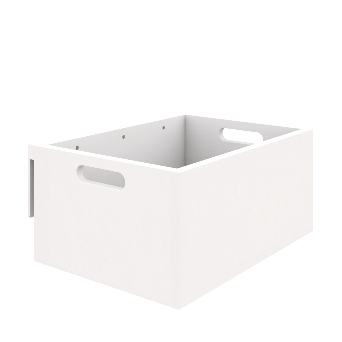 Aufbewahrungsbox Bettbefestigung DESTYLE de Breuyn weiß lackiert 