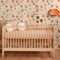 Bettdeckenbezug Baby RABBITS beige 100x140cm und Kissenbezug 40x40cm
