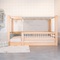 Bettdeckenbezug Kids DUCKS beige 140x200cm und Kissenbezug 50x70cm