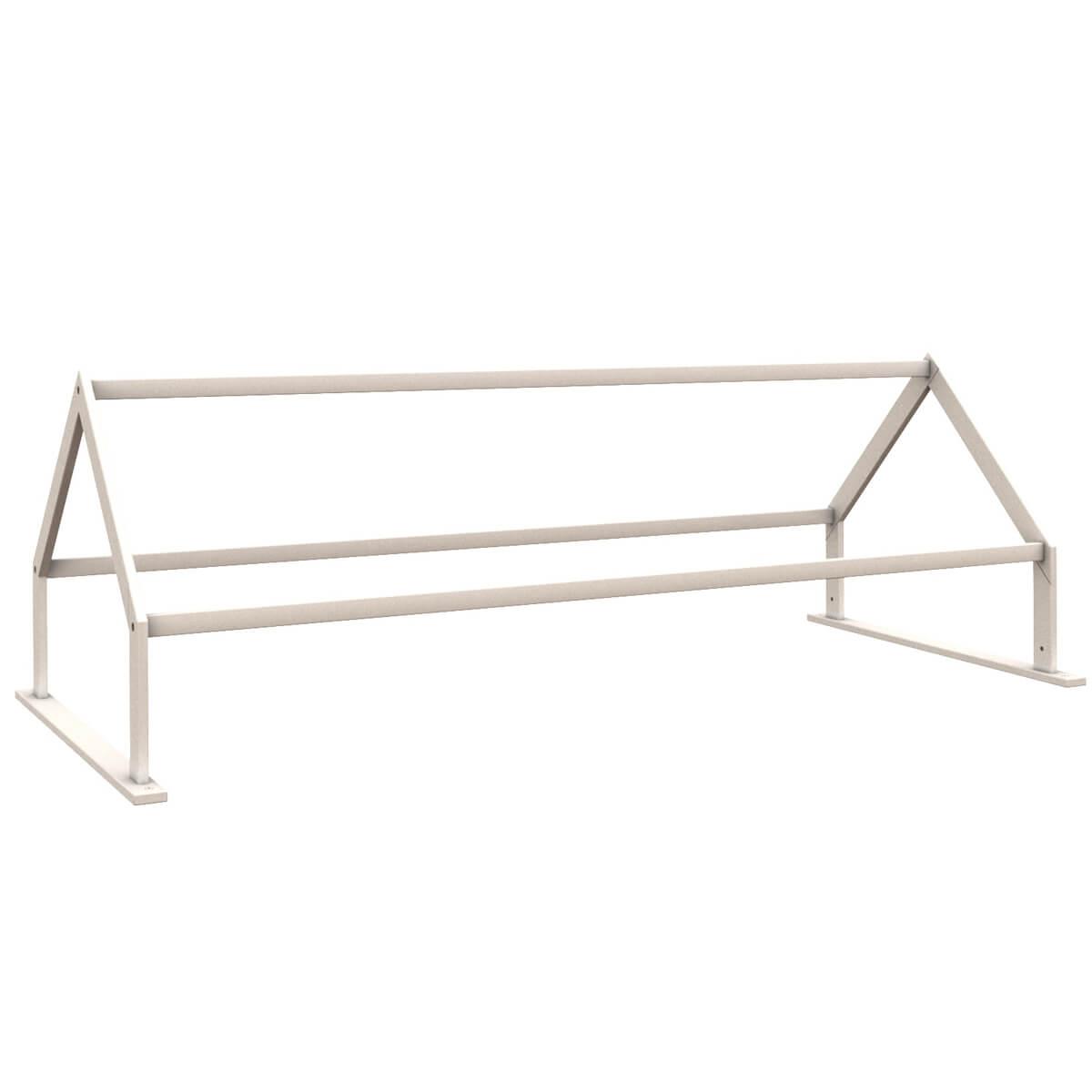 Dach 1stk KASVA Buche massiv weiß-lackiert