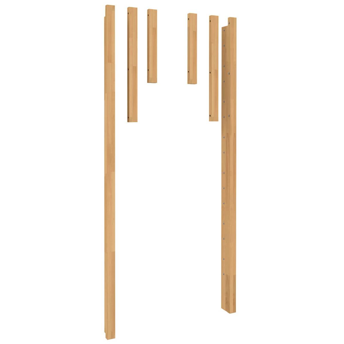 Eckpfosten Twin-over-Full  2-er Set DESTYLE de Breuyn Buche massiv-natur geölt