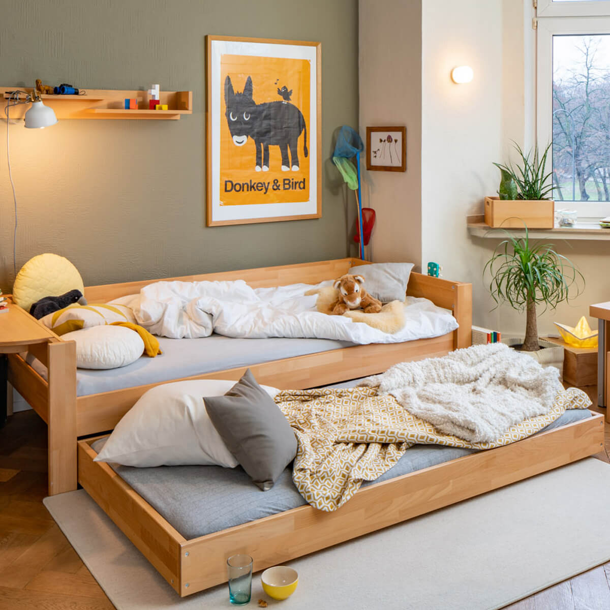 Gästebett-Auszug 90x185cm DESTYLE de Breuyn natürlich