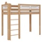 Hochbett Tatü DELUXE de Breuyn natürlich-geweißt