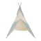 Kinder Tipi BOBBLE beige-grün