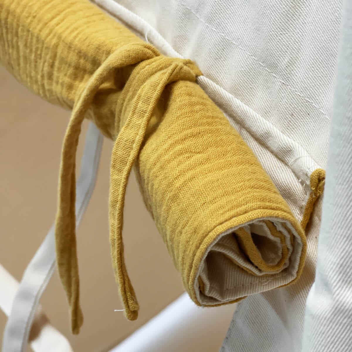 Kinder Tipi BOBBLE beige-senf