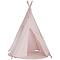 Kinderteppich für Tipi STARS rosa 