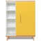 Kleiderschrank 120 cm 1-türig NADO Retro Buche sunshine yellow