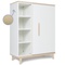 Kleiderschrank 120 cm 1-türig NADO Retro Esche white