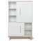 Kleiderschrank 147 cm 2-türig  NADO Retro Esche white