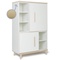 Kleiderschrank 147 cm 2-türig  NADO Retro Esche white