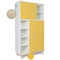 Kleiderschrank 173 cm 2-türig NADO Retro Esche sunshine yellow 
