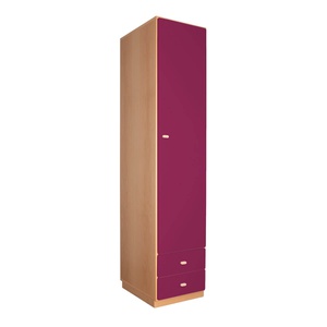 Kleiderschrank 47,4x218cm DESTYLE de Breuyn Naturpflaume