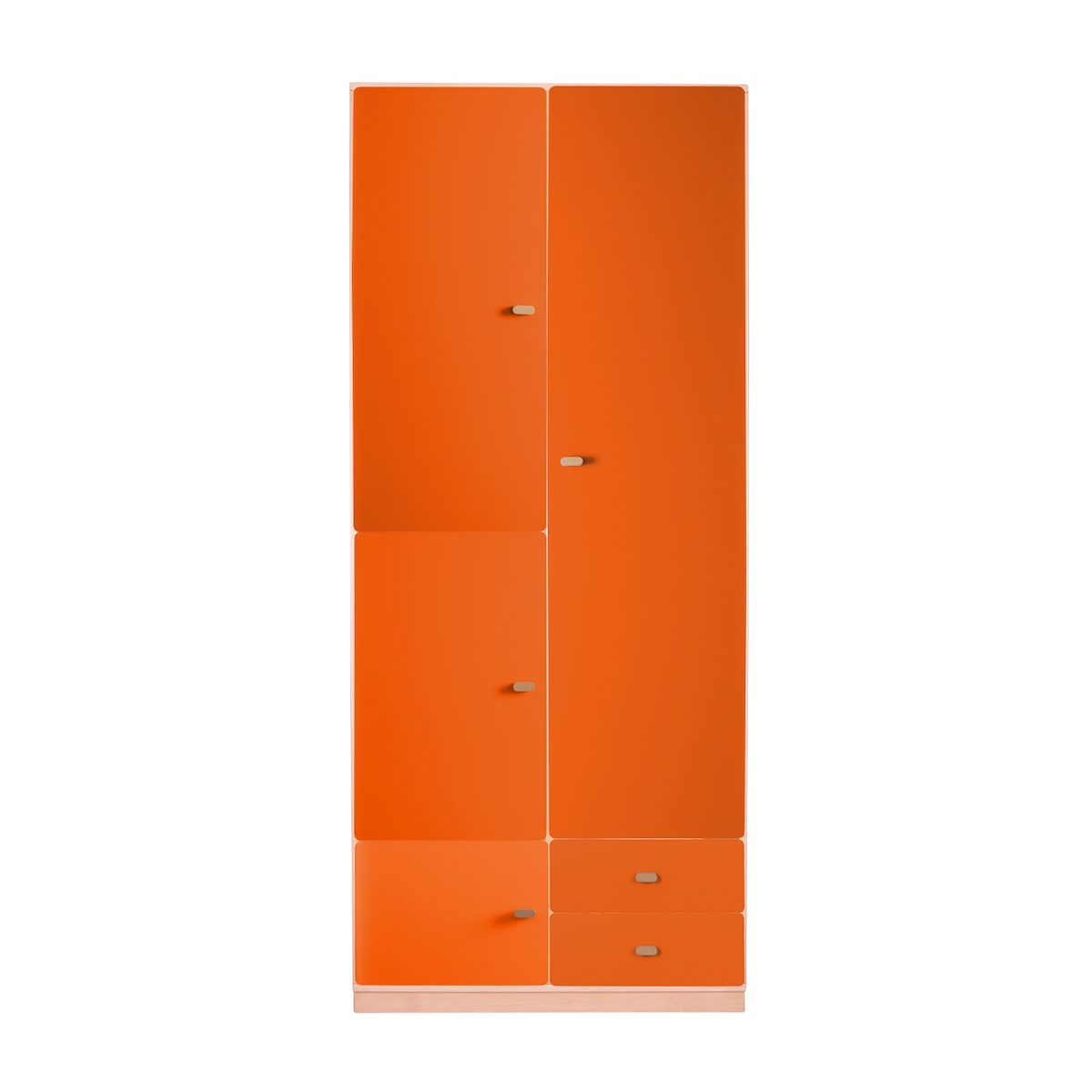 Kleiderschrank 93x218cm DESTYLE de Breuyn naturorange