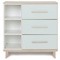 Kommode 3 Schubladen 3 Nischen NADO Retro Esche mint