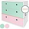 Kommode COLORFLEX Schubladen Farben mint-mint-sweet pink