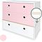 Kommode COLORFLEX Schubladen Farben sweet pink-sweet pink-white