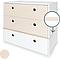 Kommode COLORFLEX Schubladen Farben white wash-white wash-white
