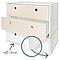 Kommode COLORFLEX Schubladen Farben white wash-white wash-white