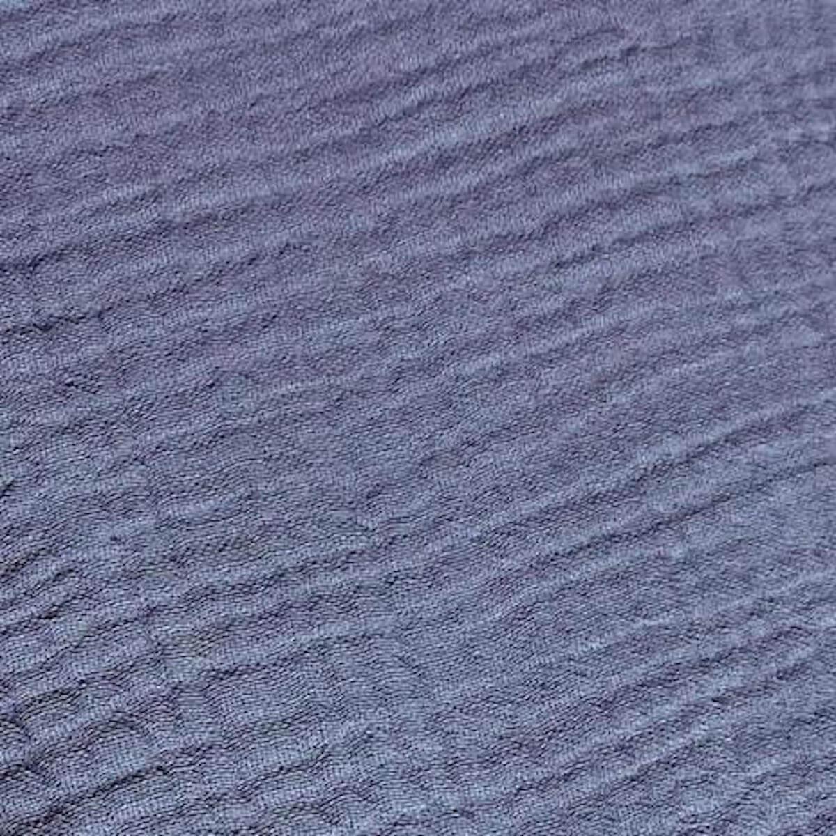 Lit au sol cabane Montessori barrière simple KASVA textiles Bobble green-blue