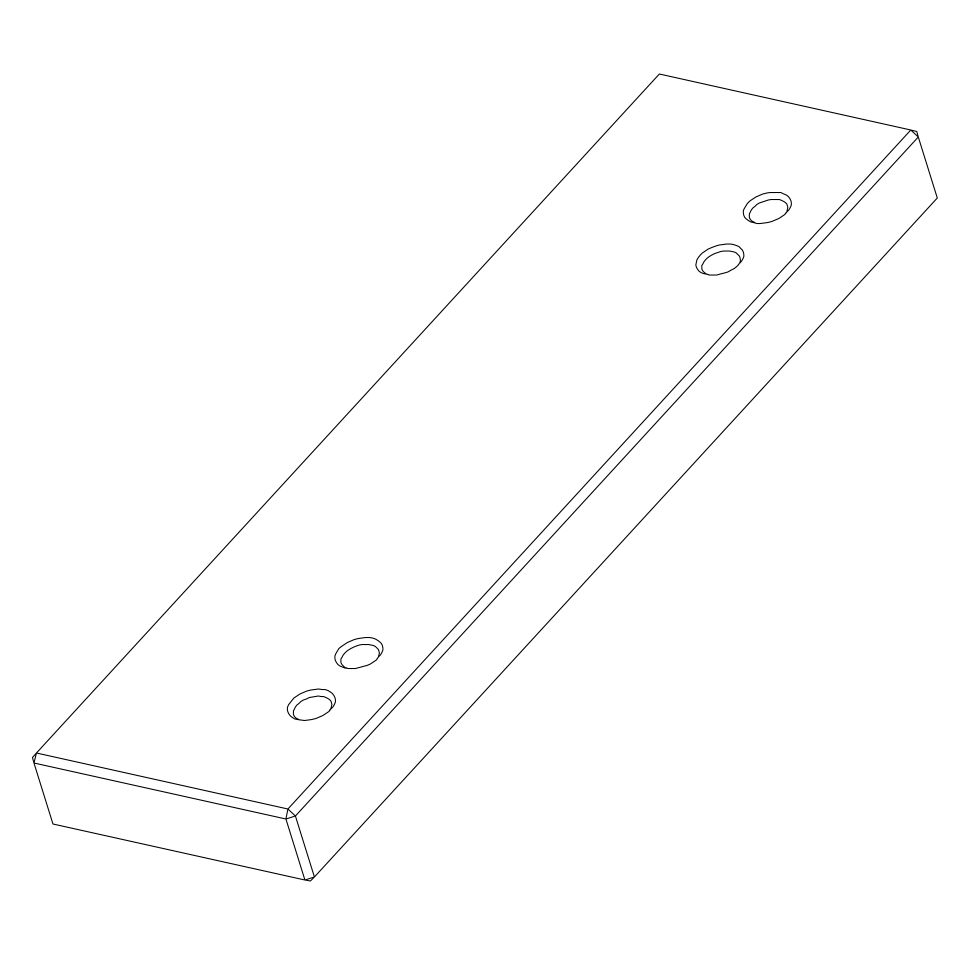 Mittelpfosten kleiner Breite 10cm Höhe 34,6cm Destyle de Breuyn weiß lackiert