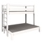 NEW Etagenbett Twin-over-full 90-140x200cm DESTYLE de Breuyn weiß lackiert
