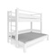 NEW Etagenbett Twin-over-full untere barriere 90-140x200cm DESTYLE de Breuyn weiß lackiert