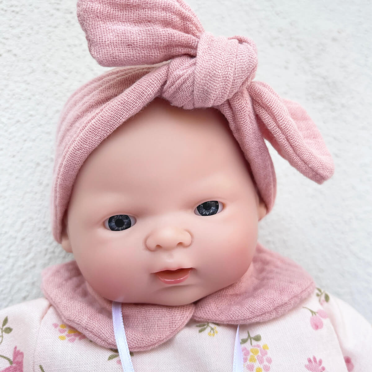 Puppe 26 cm Nina FLOWERS rosa