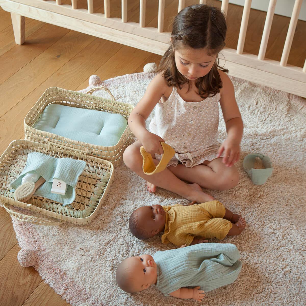 Puppe Noah BOBBLE senfgelb