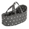 Puppen-tragetasche STARS grau 26cm