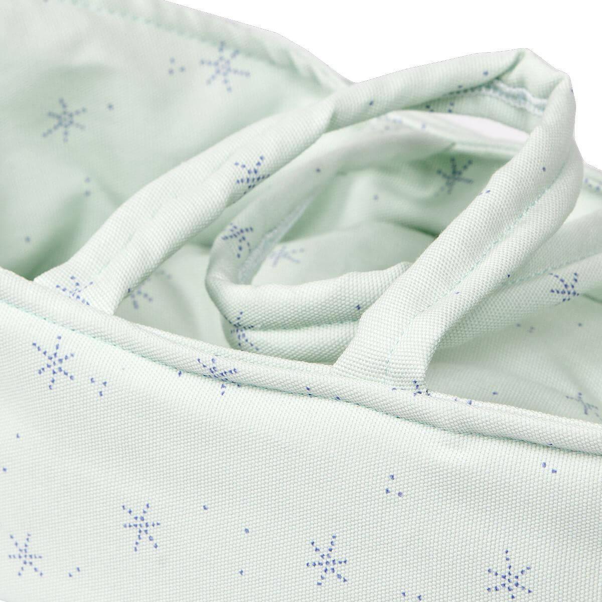 Puppen-tragetasche STARS grün 26cm