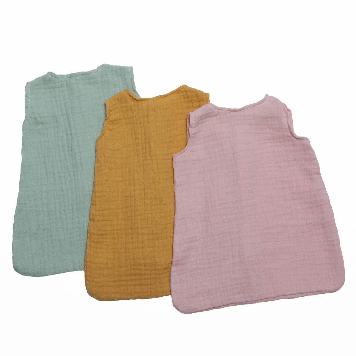 Puppenschlafsack BOBBLE senfgelb