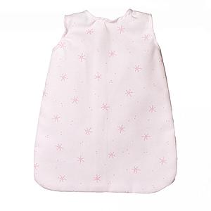 Puppenschlafsack STARS rosa