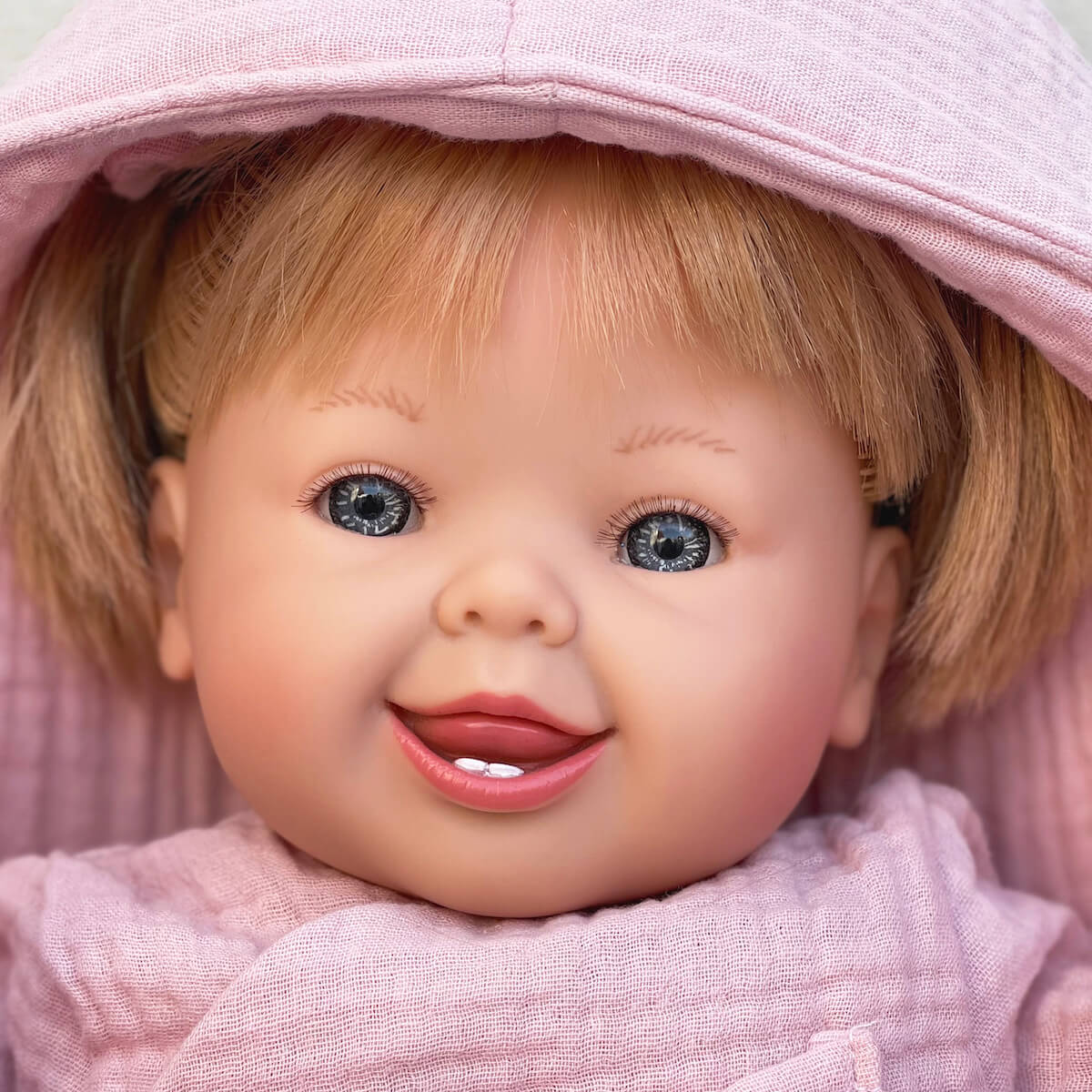 Puppentrage BOBBLE rosa