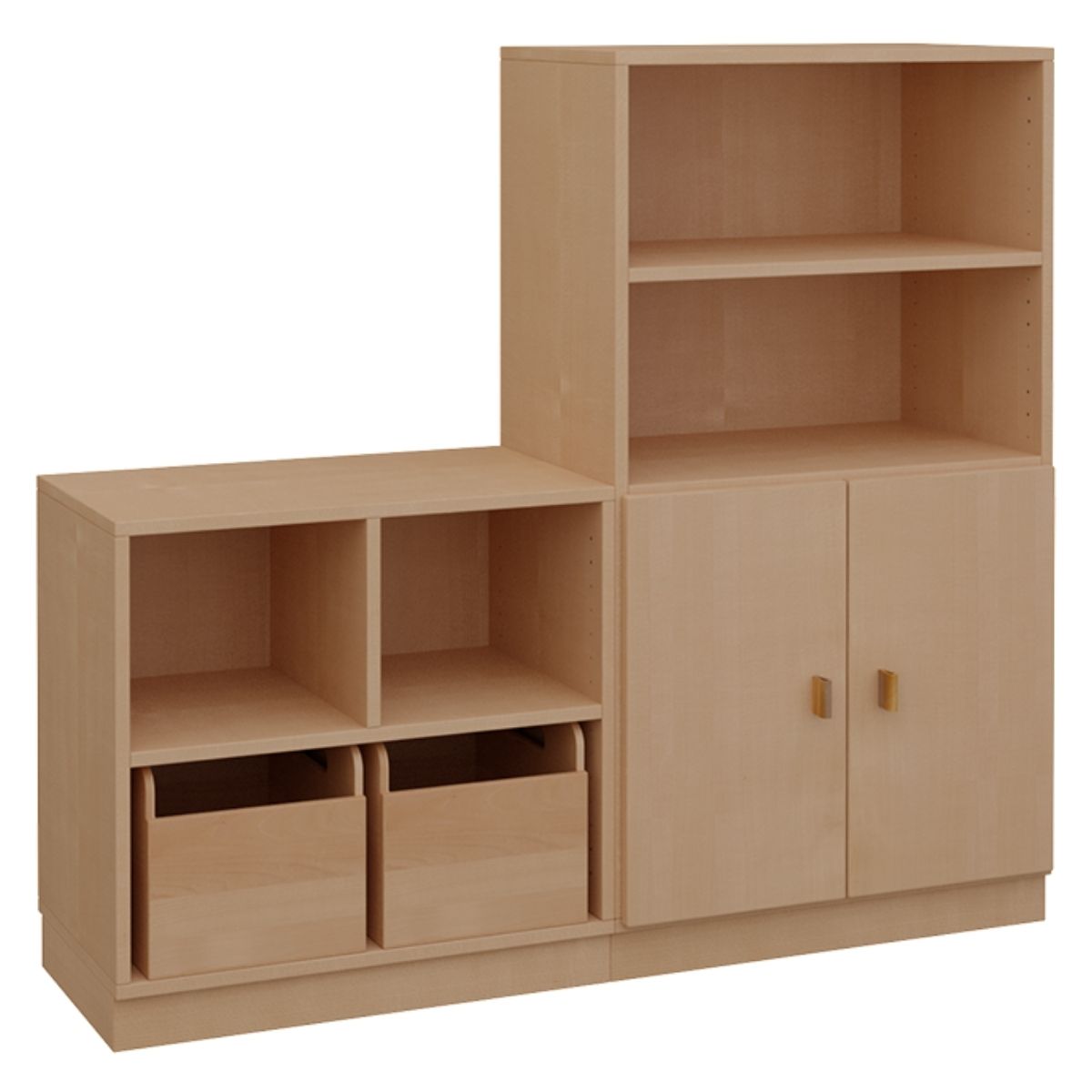 Regalkombination 1 DELUXE de Breuyn natur geölt