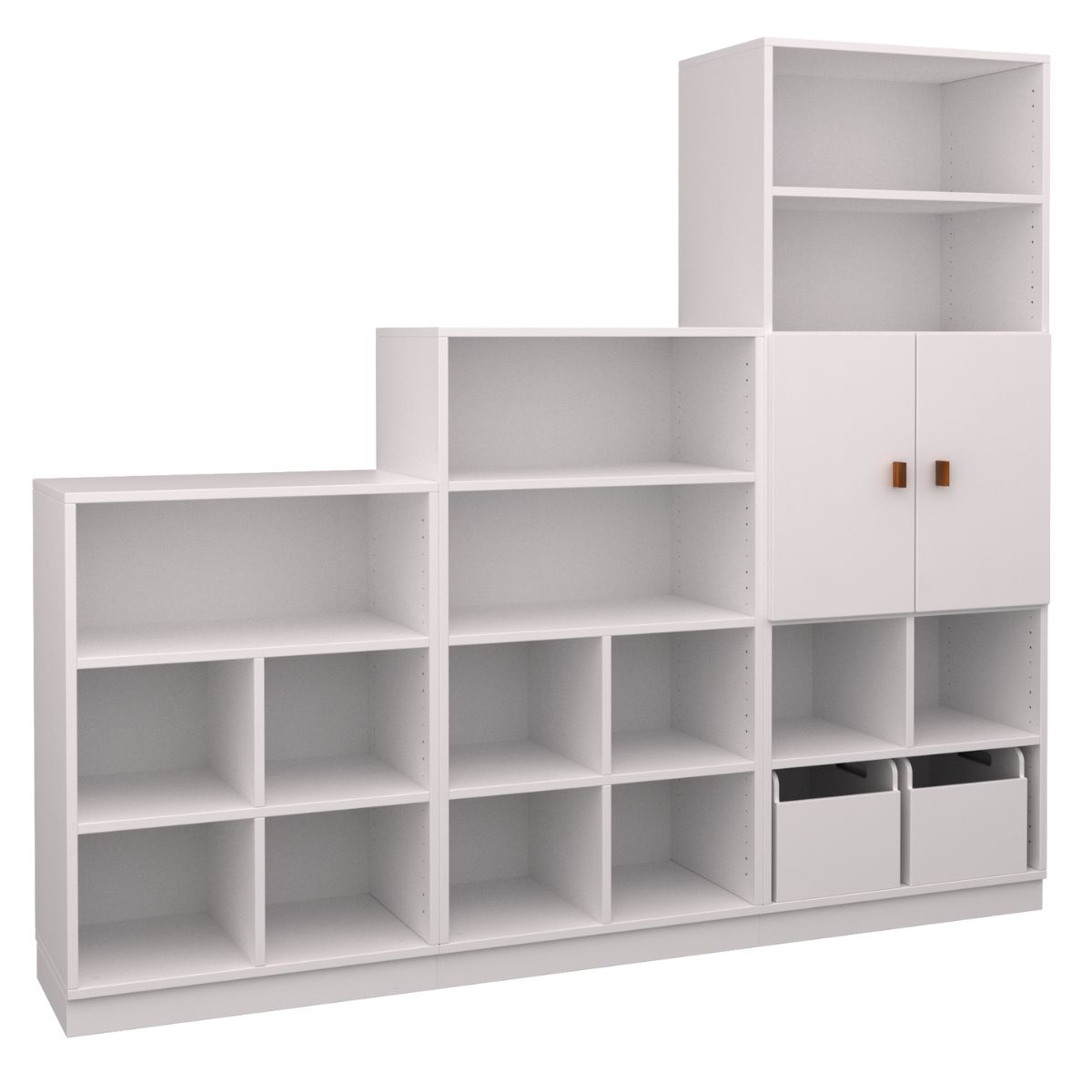 Regalkombination 4 DELUXE de Breuyn weiß