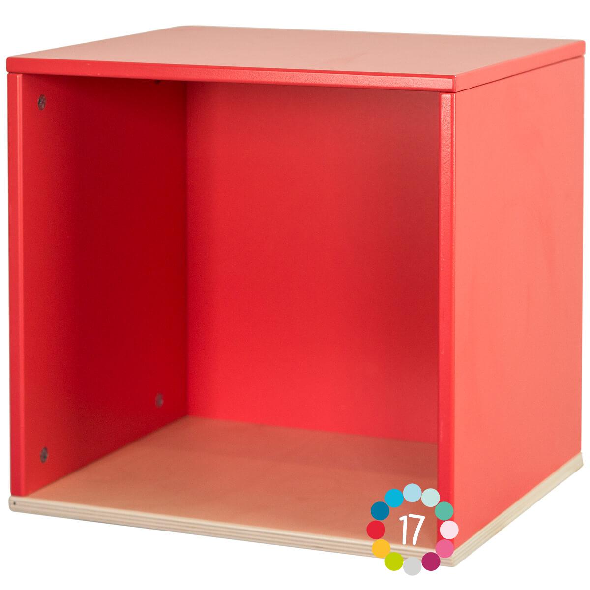 Wandregale COLORFLEX true red